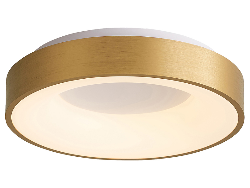 Plafon Giulia LED 48 cm aluminiowy złoty