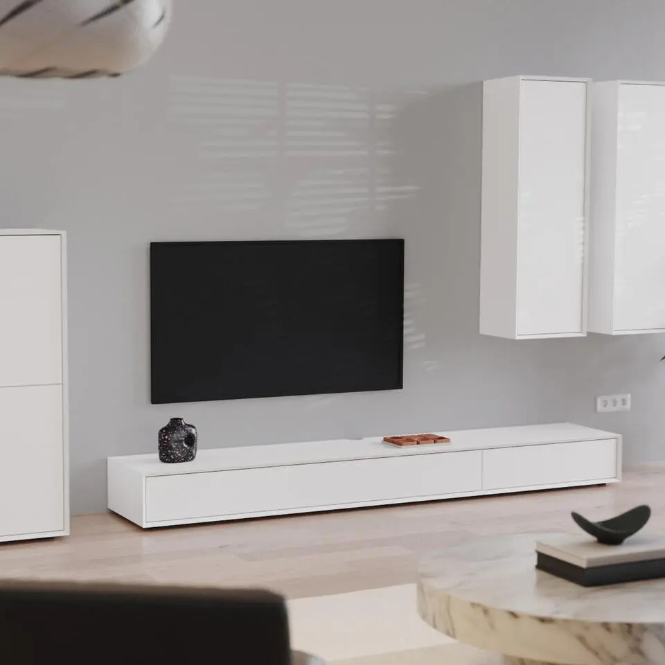 CALICOSY - OR&Eacute;LIA Dressoir - Licht hout - 43x240x22 cm