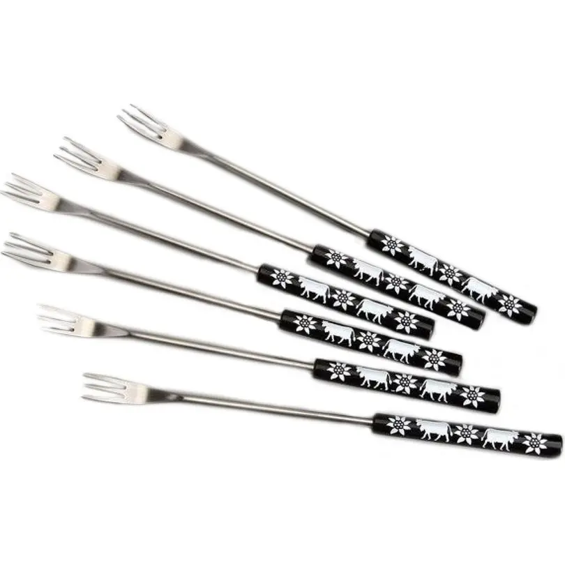 Fondue-Gabeln 6er-Set ALPES