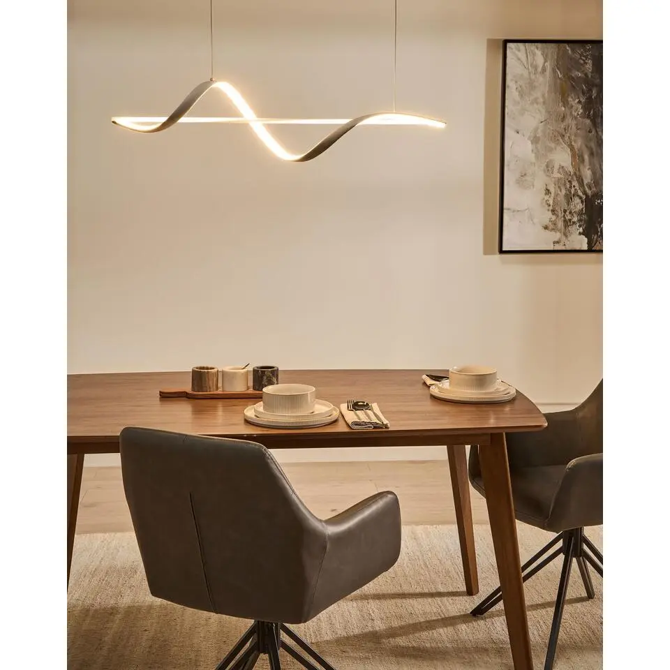 KHUTTI - Hanglamp LED - Wit - Metaal