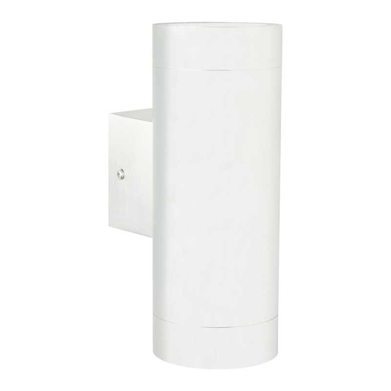 Nordlux Tin Wandlamp Buiten - Ø7,6cm - 2-lichts GU10 - IP54 - Wit