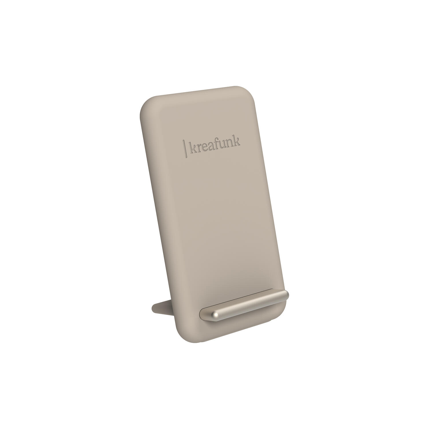 reCHARGE tr&aring;dløs powerbank, ivory sand