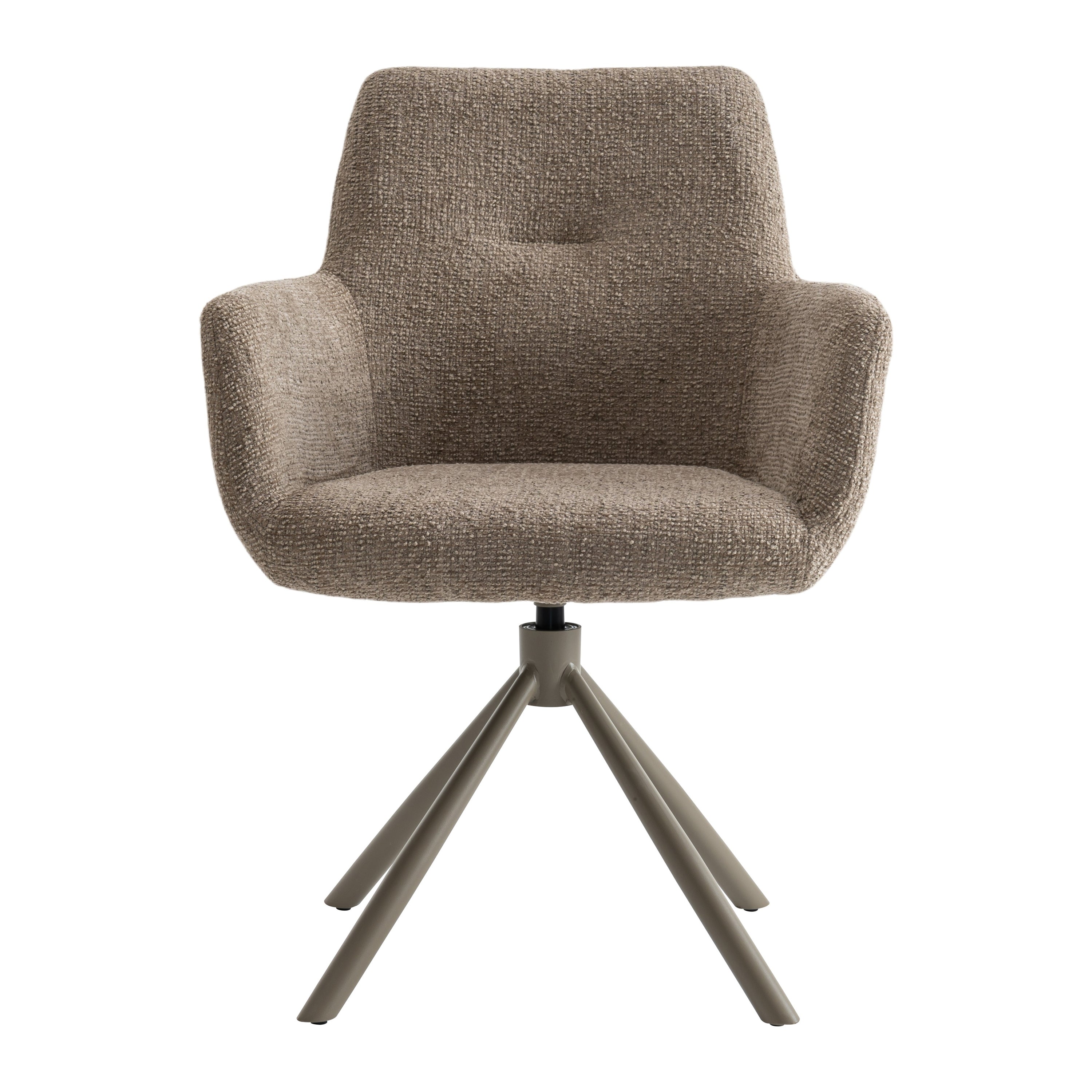 by fonQ Weld Eetkamerstoel - Taupe