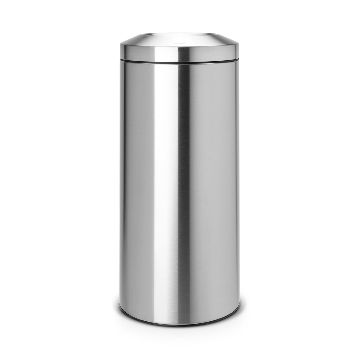 Brabantia Prullenbak met vlamdover Flame Guard met metalen binnenemmer, 30 liter, RWTÜV certificaat - Matt Steel