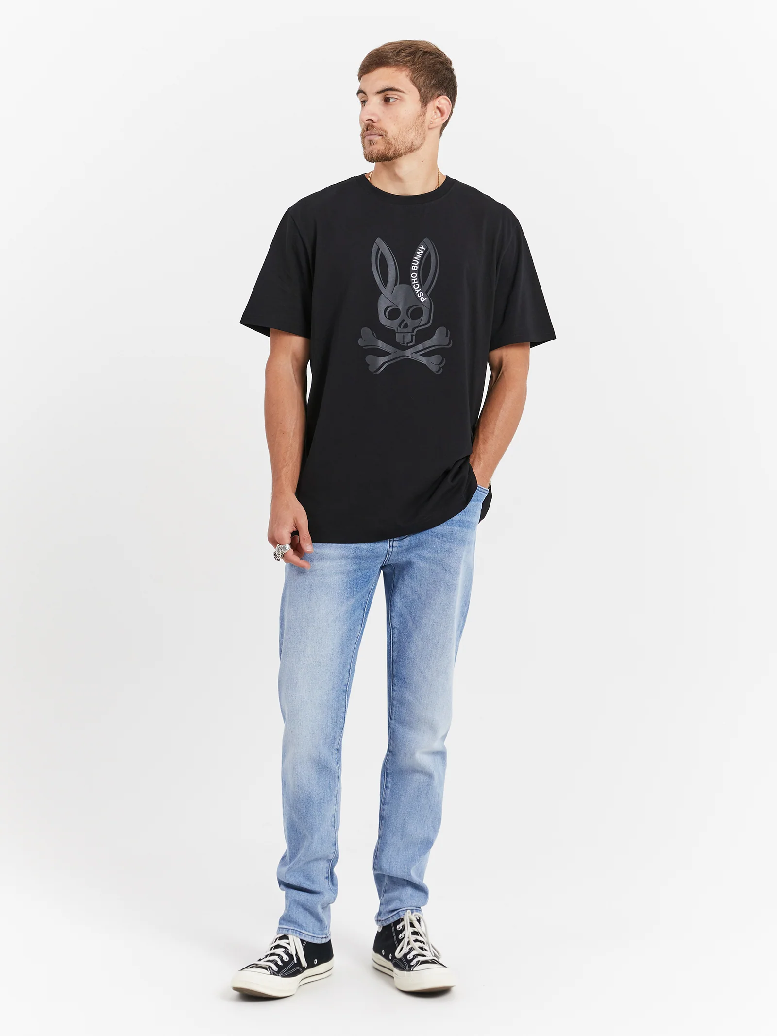 Serge Embroidered Graphic T-Shirt