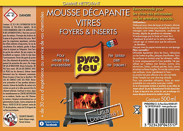 Décapant multi-usages en aérosol de 500 ml
