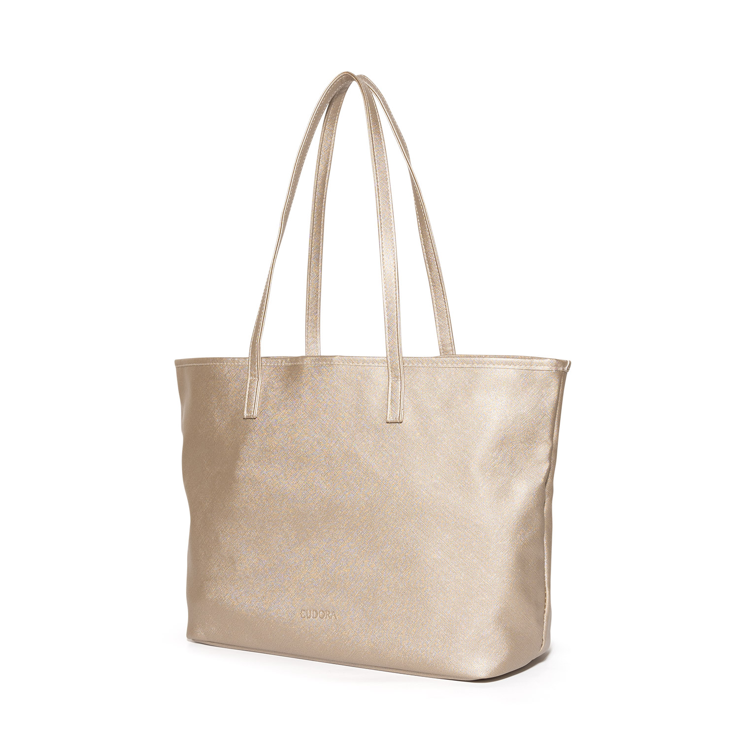 Bolsa Tote Dourada Eudora