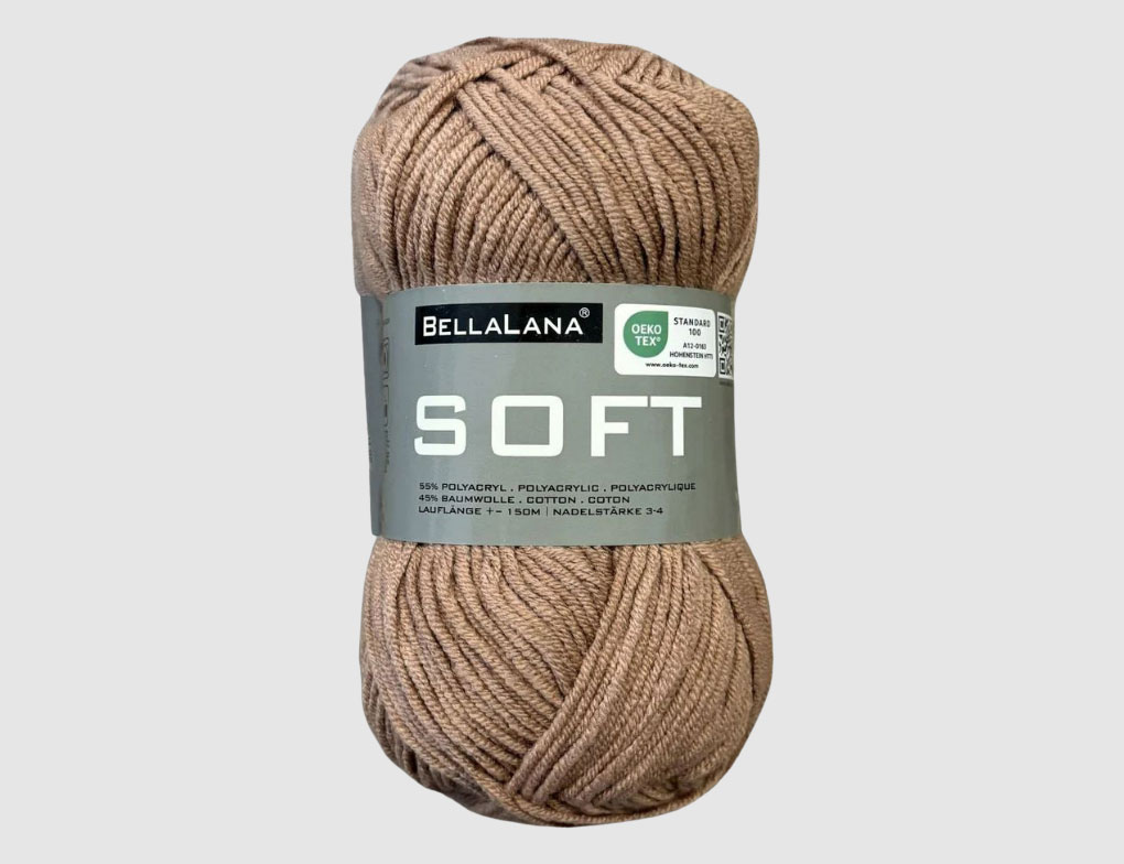 Strickgarn BellaLana Soft Cappucino