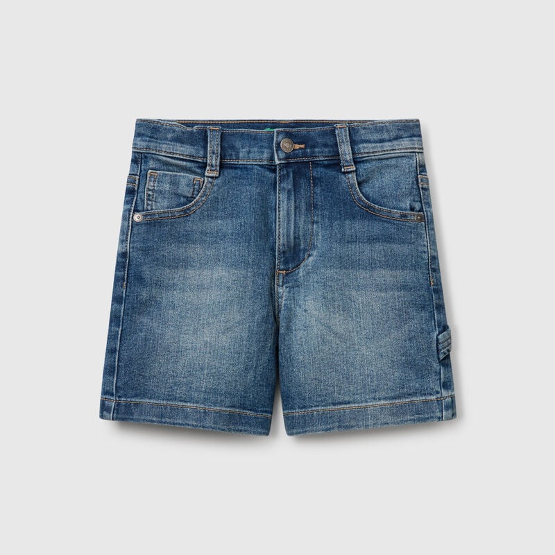 Denim bermudas