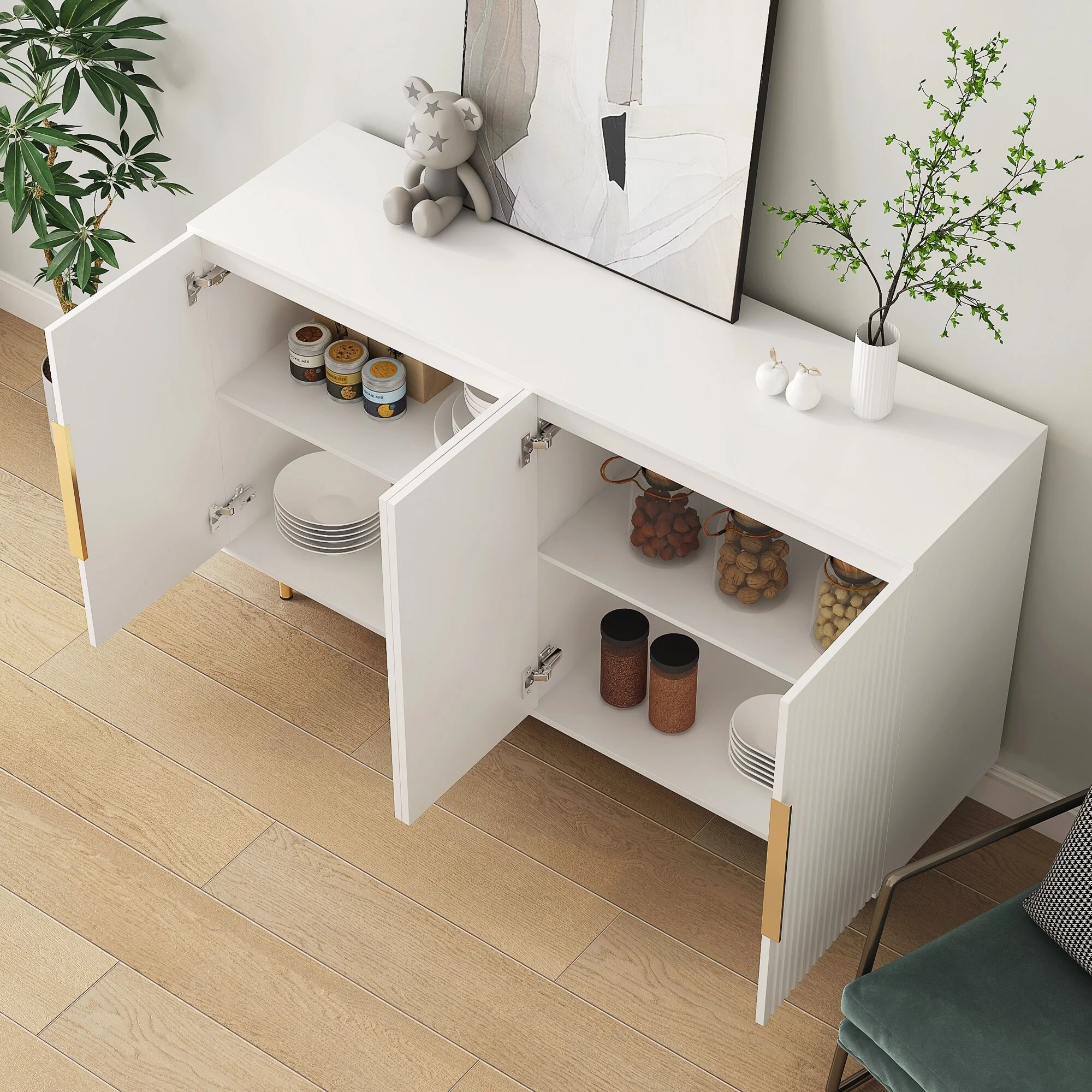 Modern Buffet Cabinet Sideboard with Storage