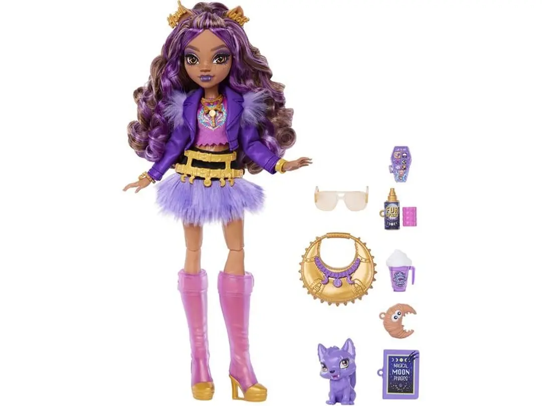 Puppe 7-teilig Monster High