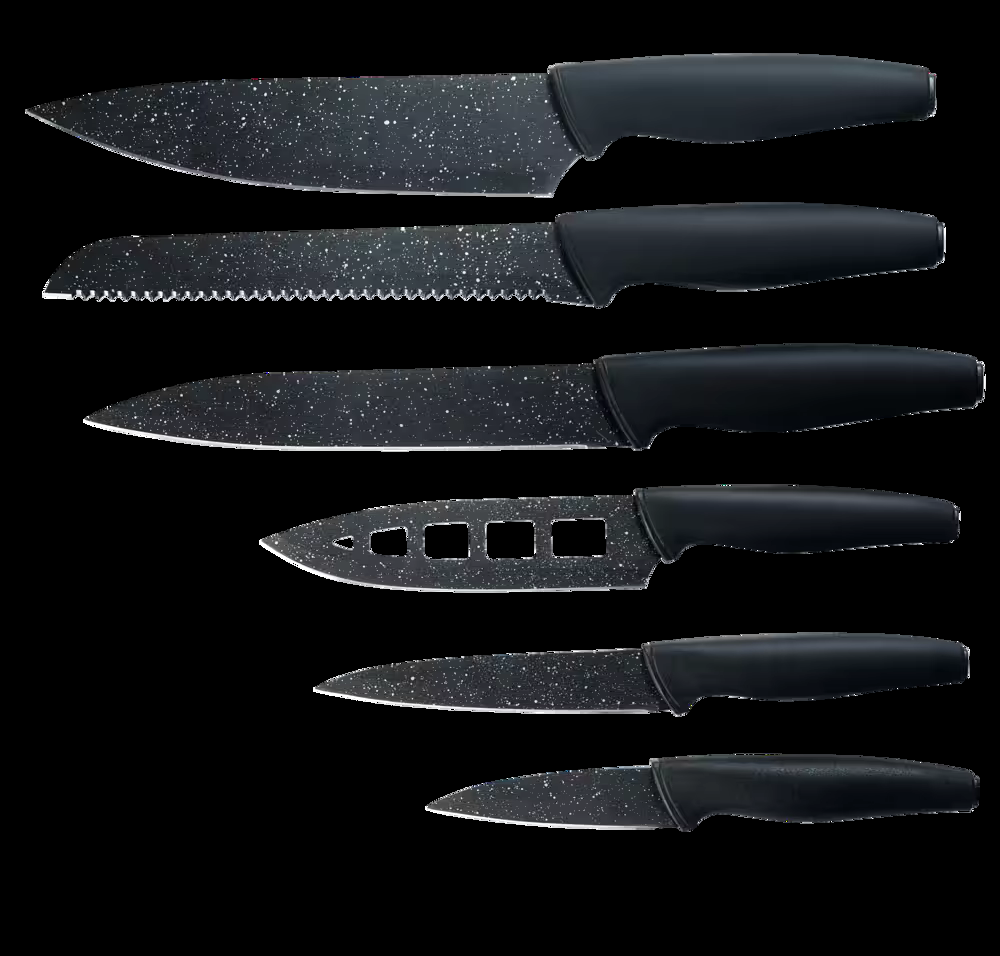 As Seen On TV Granitestone Nutriblade Knife Set, 6-pc