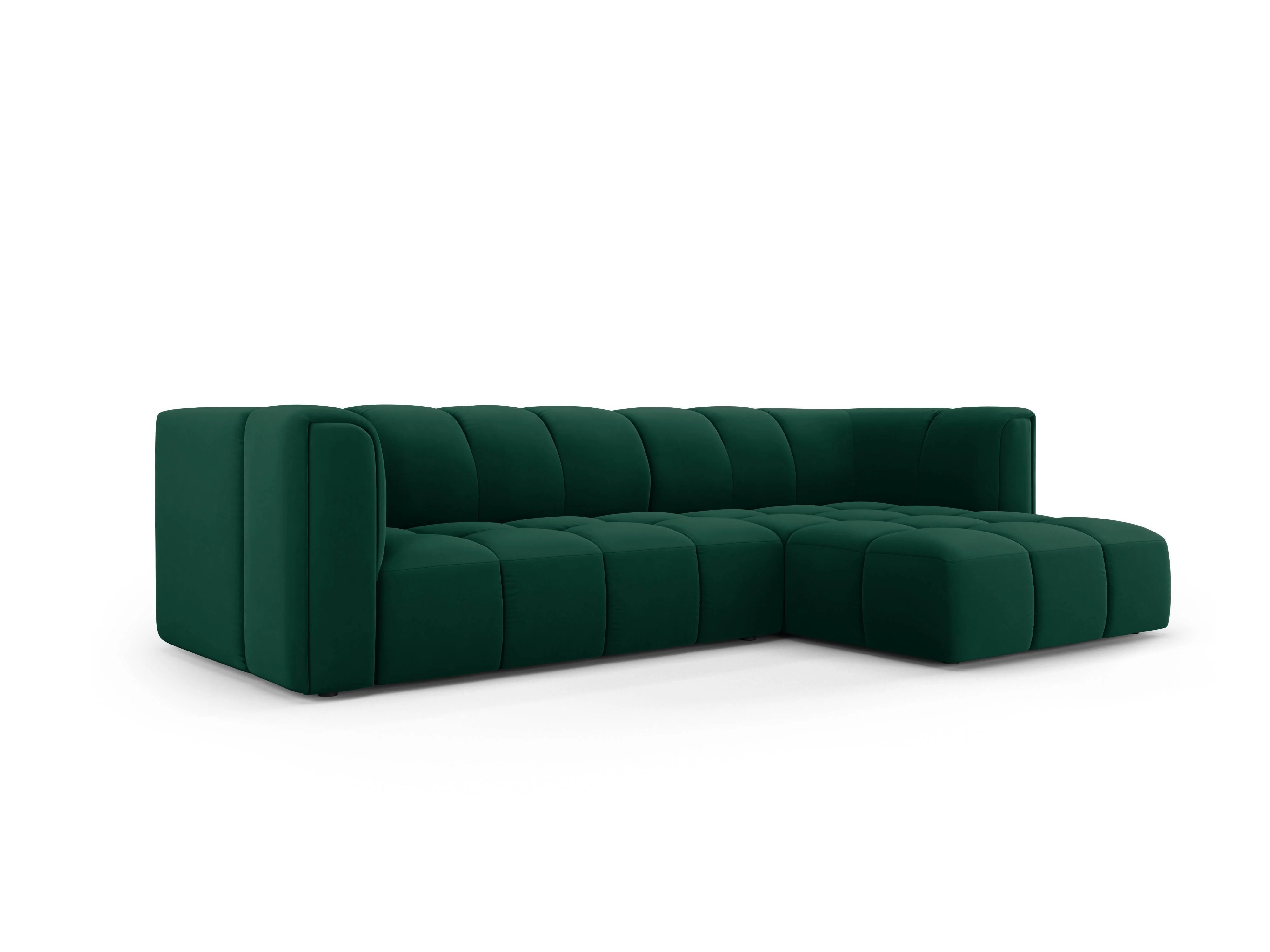 Hoekbank Francesca velvet rechts 3-zits