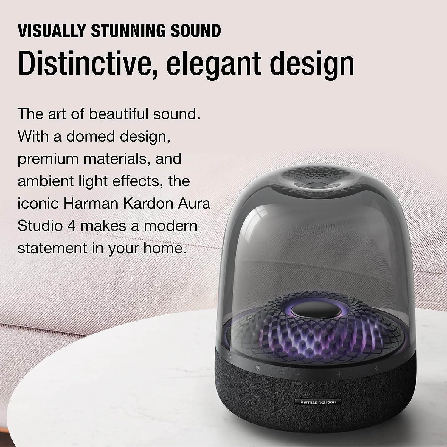 Bluetooth Home Speaker Superior Sound Quality 锟斤拷 5 Diamond Effect Light Themes Made from Recycled Materials
