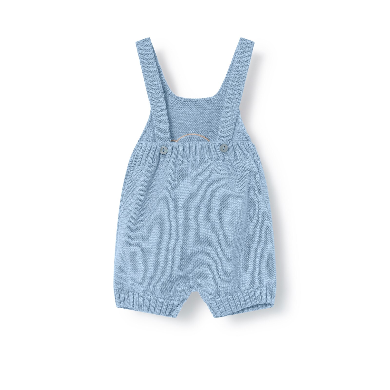 Peto de bebé de recién nacido Tricot celeste