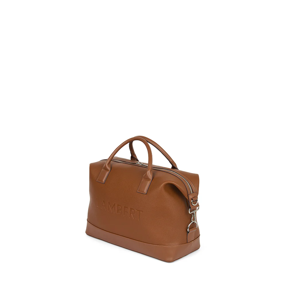 The Mae - Small Affogato Vegan Leather Travel Bag