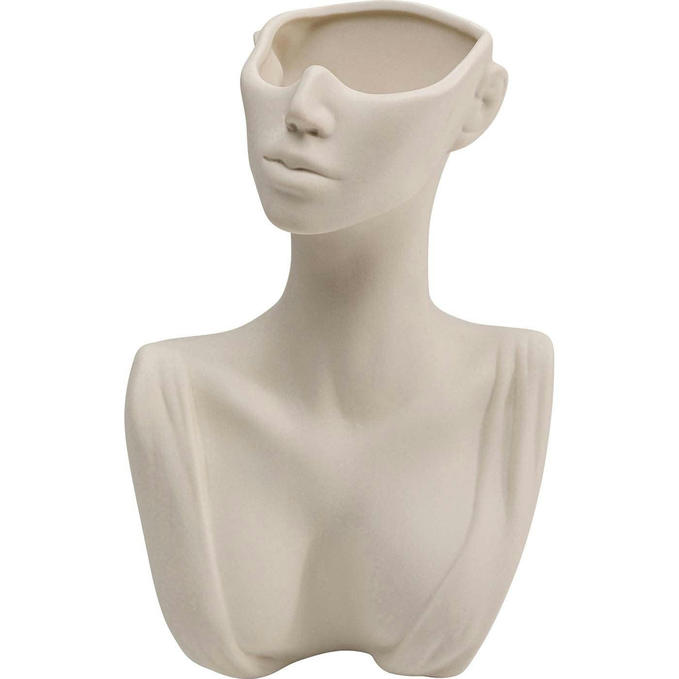 - Vase Body Art blanc 19cm Kare Design