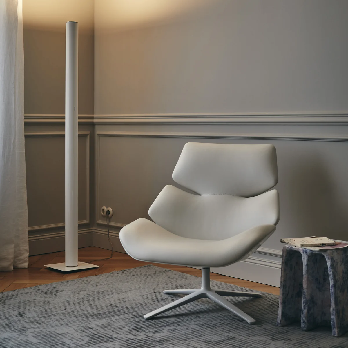 Artemide - Ilio Terra LED Stehleuchte, App Control / 2700K, weiß