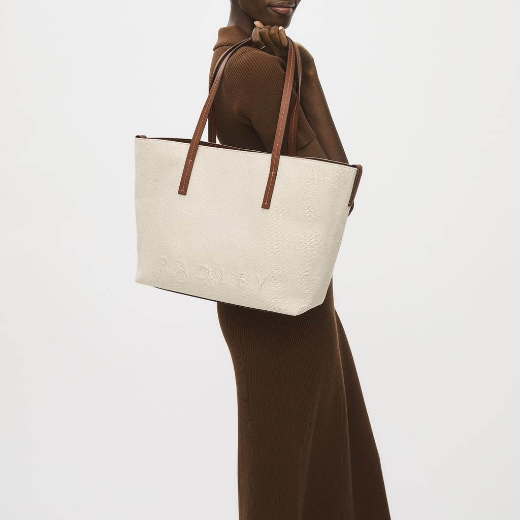 Dukes Place - Large Open Top Tote