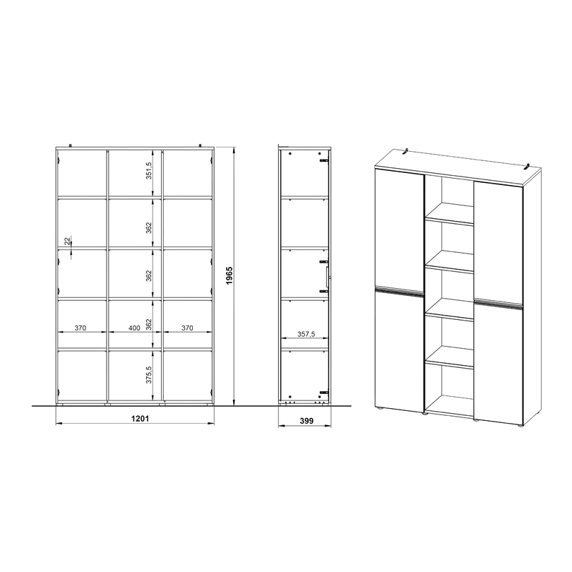Aktenschrank Deltona-105