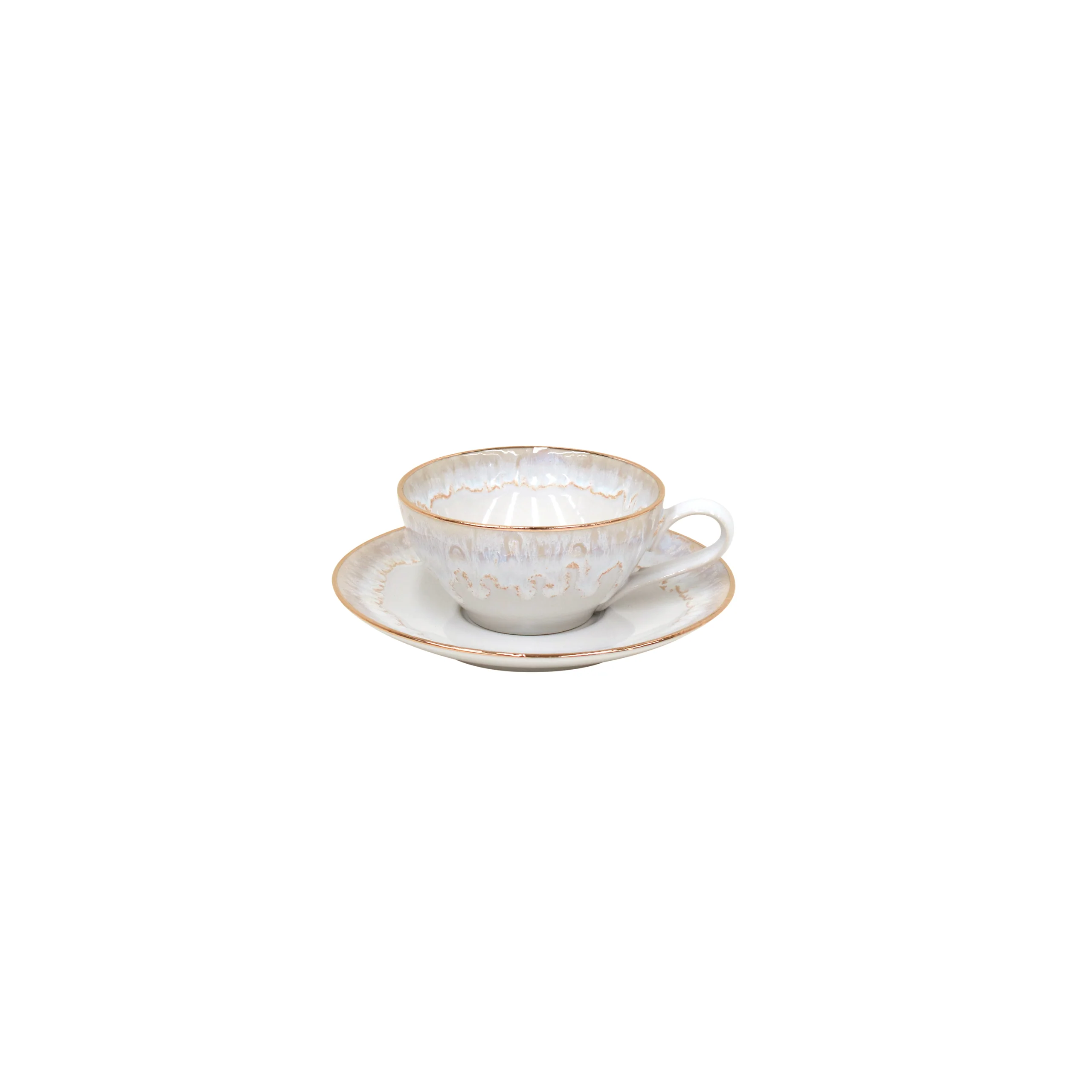Tea Cup and Saucer Taormina, Casafina by COSTA NOVA