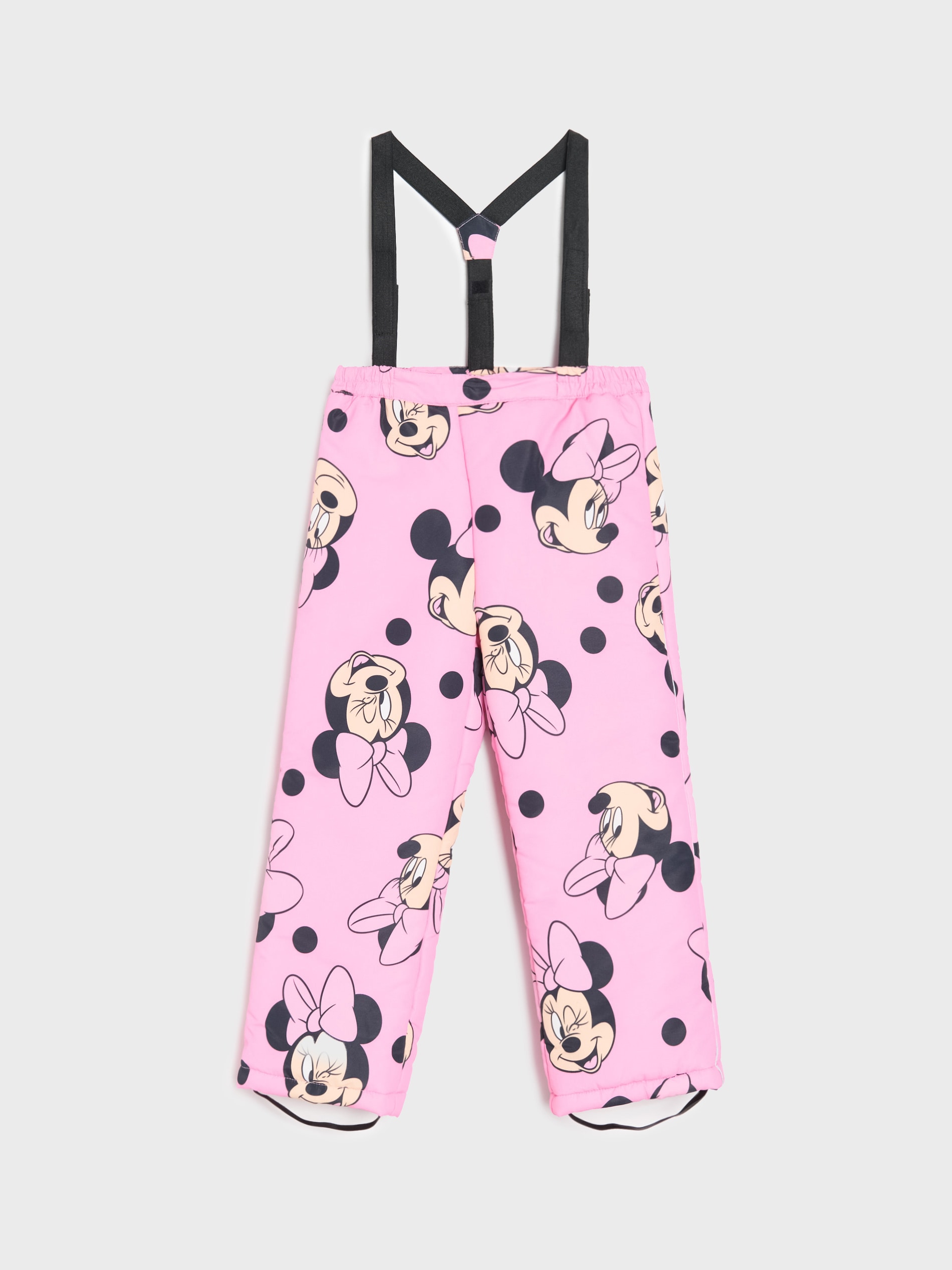 Spodnie na szelkach Minnie Mouse