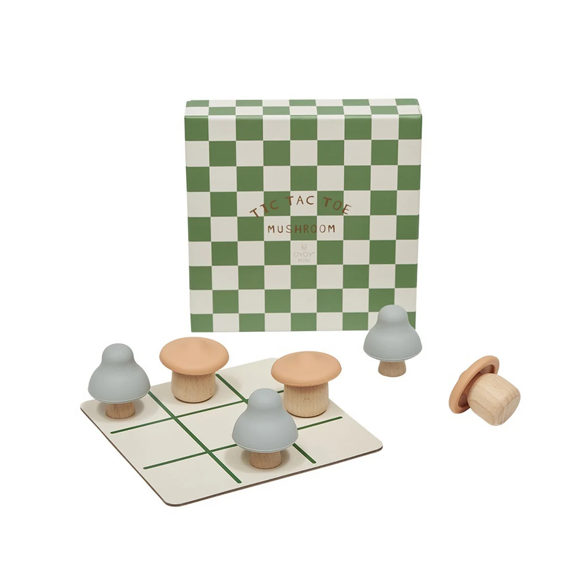 OYOY Mini - Mushroom TicTacToe, mehrfarbig