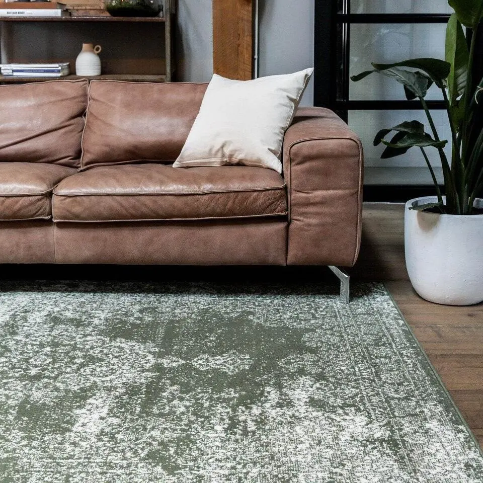 EVA Interior Vintage Vloerkleed Bloom Groen - 320 x 235 cm