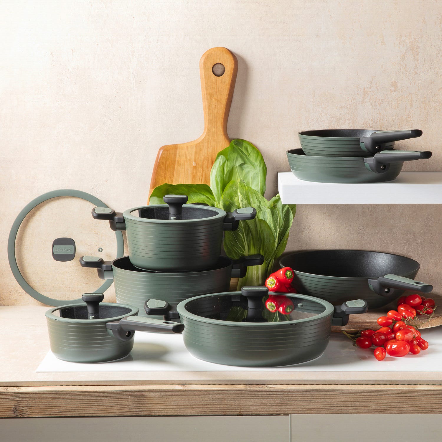 Batteria pentole 11 pezzi Corredo