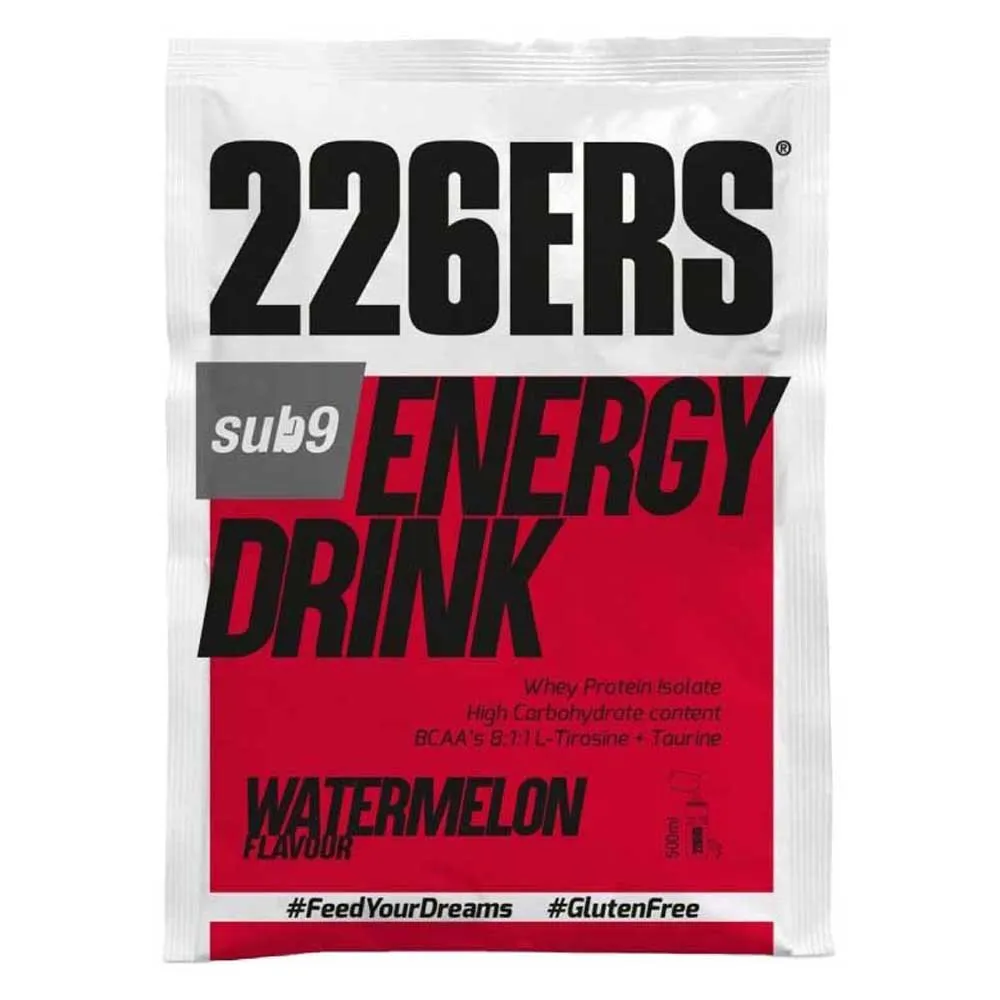 226ERS Sub9 Energy Drink Monodose Box watermelon 50g 15 units