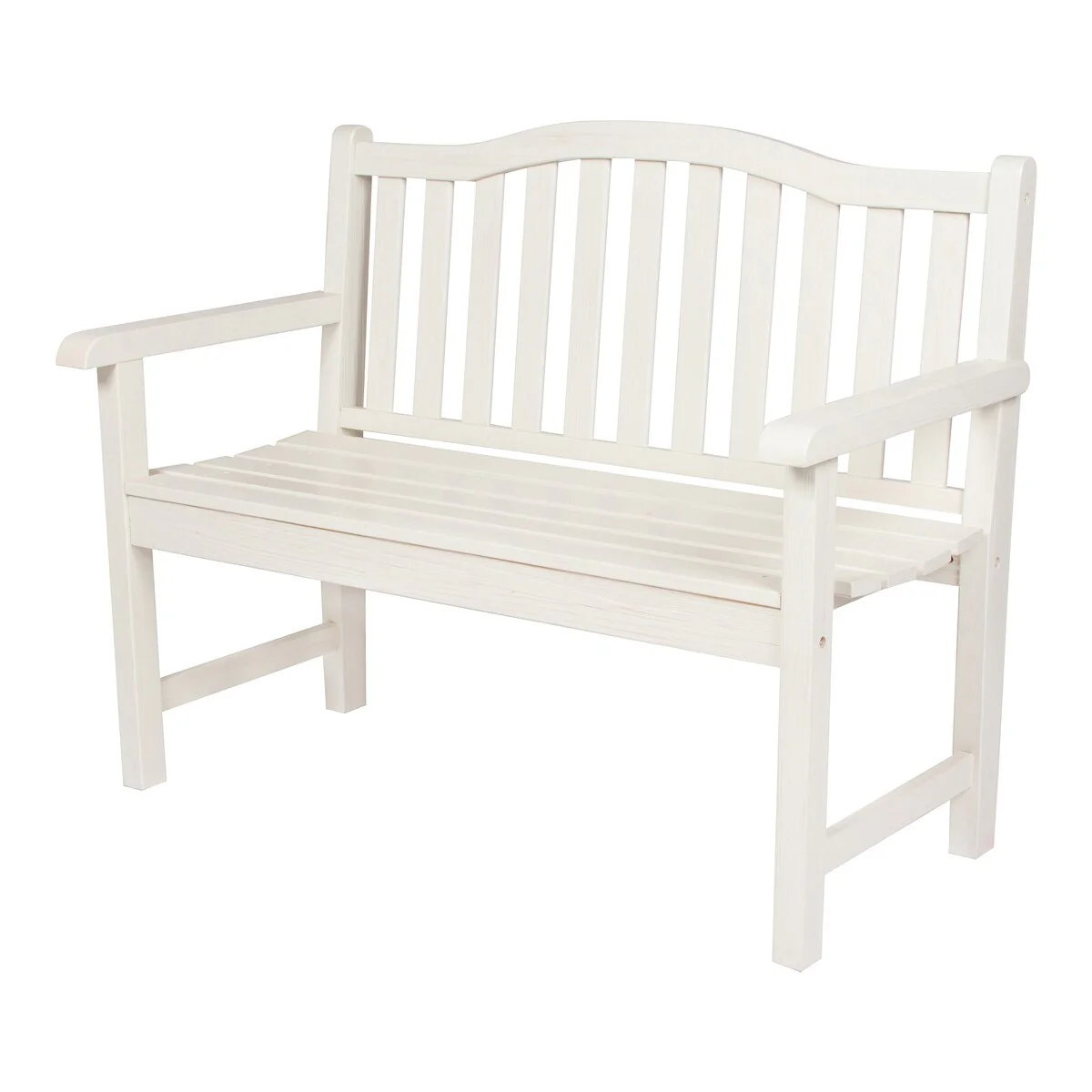 Moniek 45-inch Weather-Resistant Solid Wood Outdoor Patio Garden Bench
