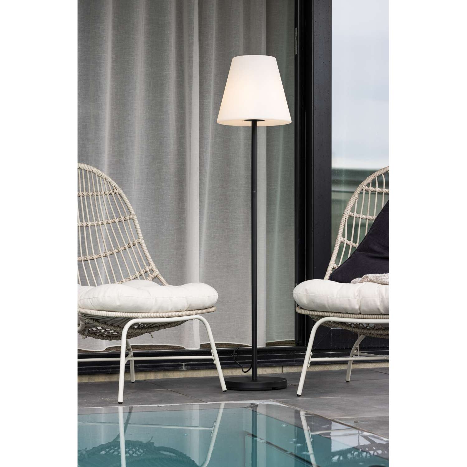 Venture Home Moris Vloerlamp ⌀35 - Zwart