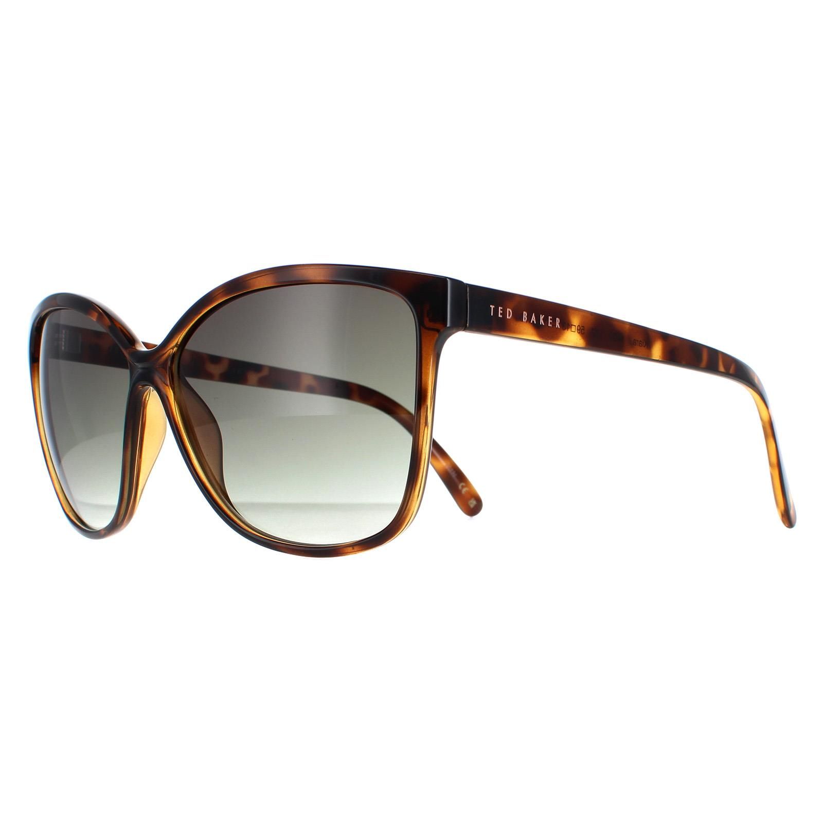 Ted Baker Square Tortoiseshell Brown Gradient TB1400 Kiara