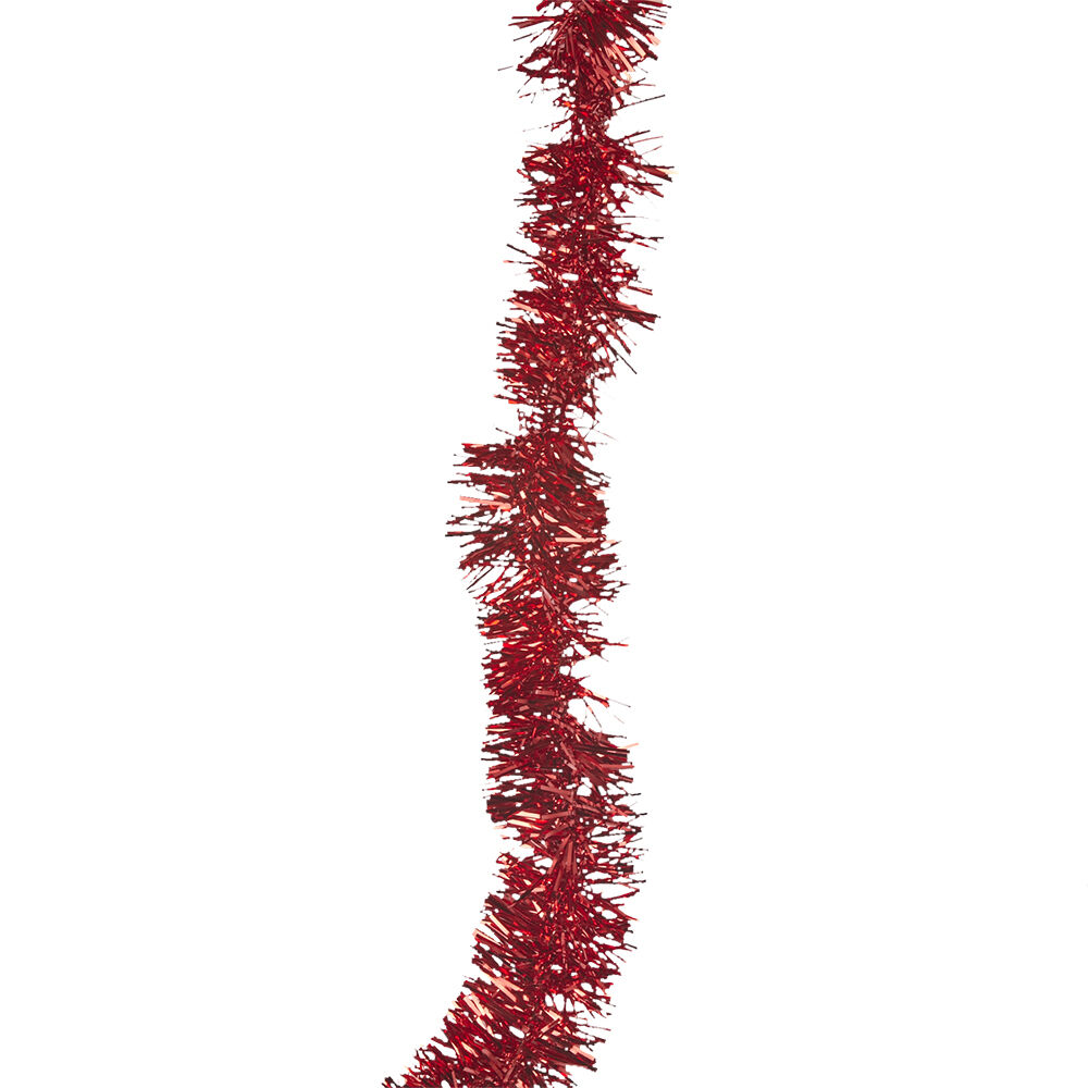 Guirlande de No&euml;l rouge 2 m