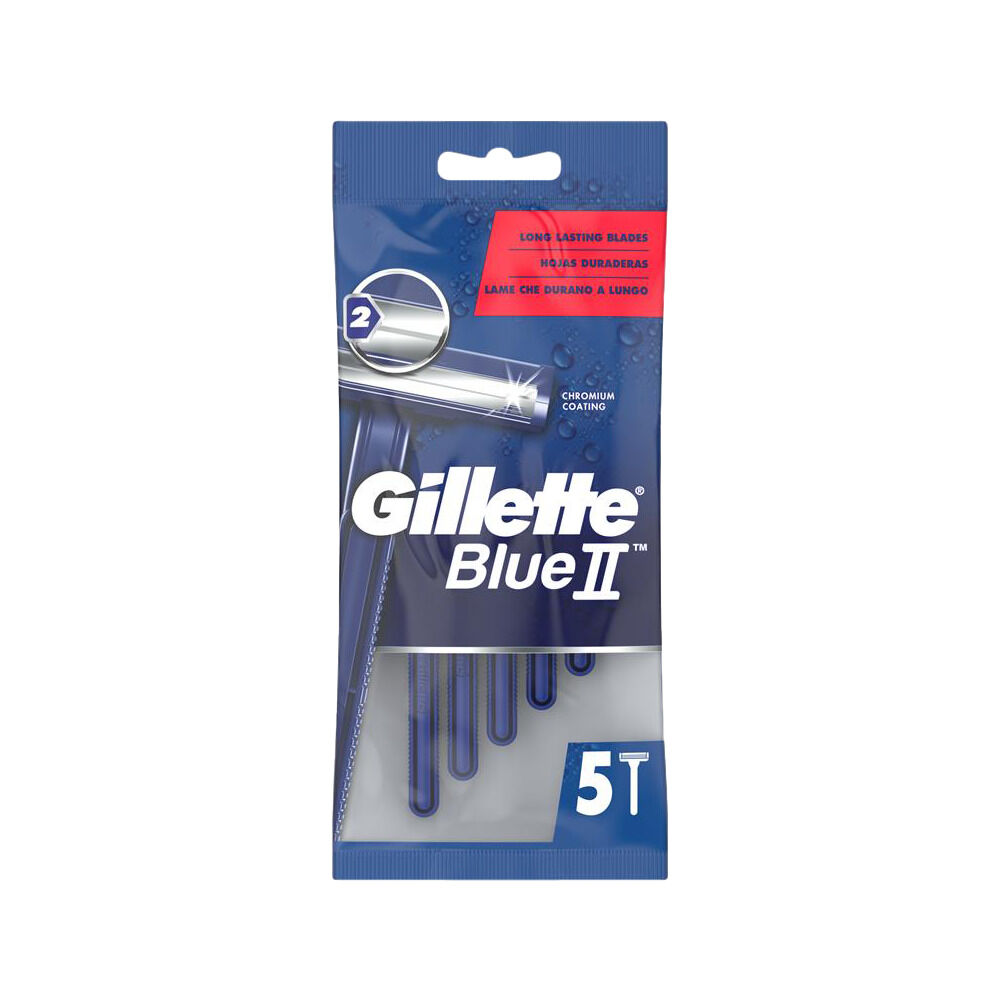 Rasoir jetable Homme blue II Gillette&reg; x5