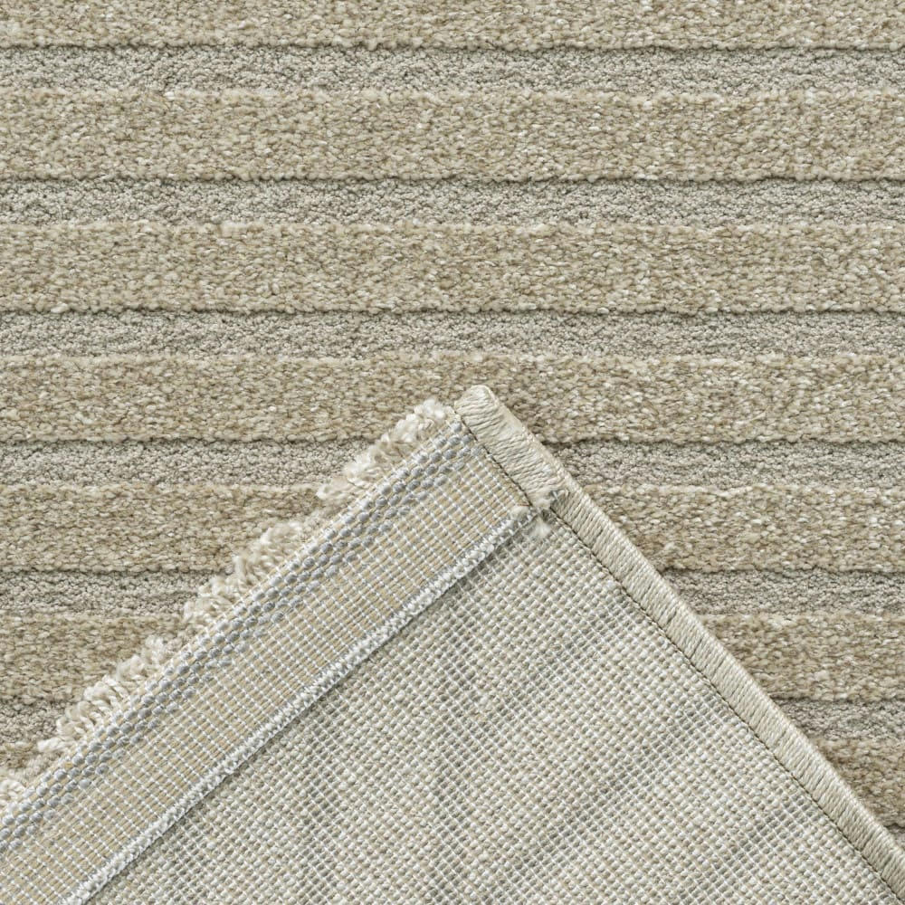 DIXIE III - Tapis contemporain à motif géométrique beige 200x290 cm