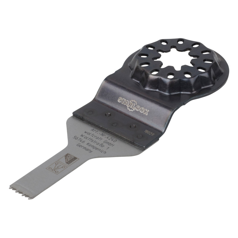 Lame de scie plongeante Starlock BIM pour bois et métaux non-ferreux 10 mm WOLFCRAFT