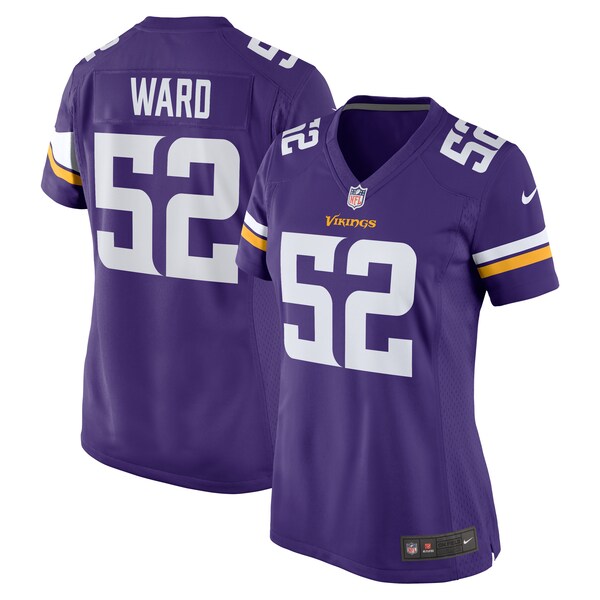 Jihad Ward Minnesota Vikings Nike Women's Team Game Jersey -  Purple