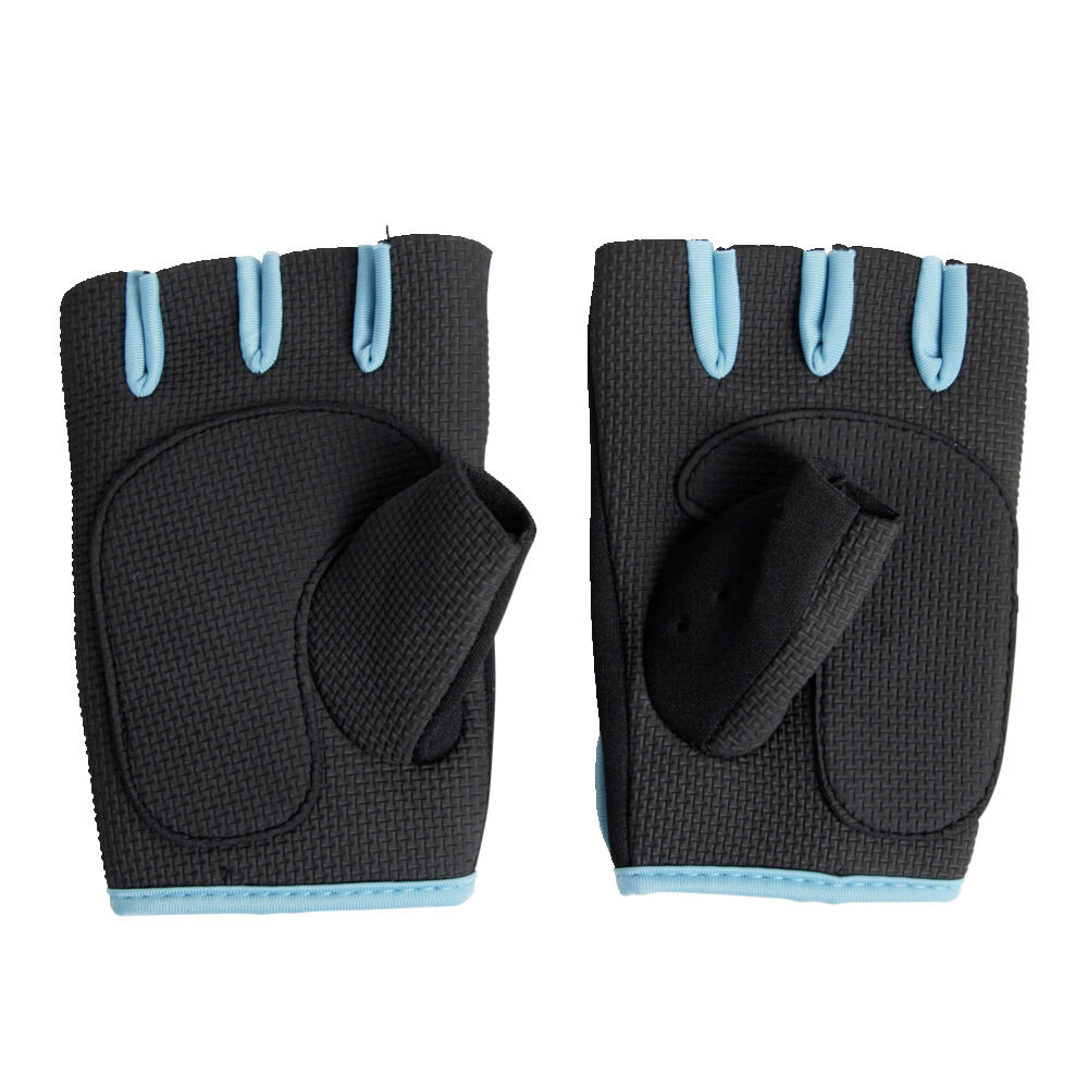Gants de sport néoprène et polyester noir