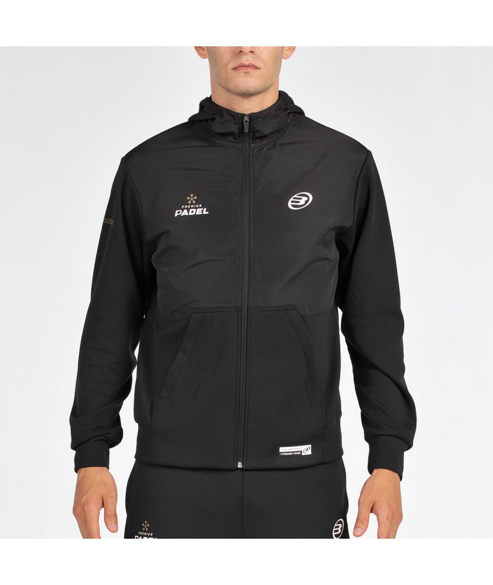 SUDADERA BULLPADEL PITACO NEGRO
