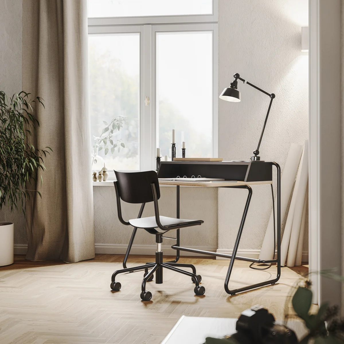 Thonet - S 43 DR Bürostuhl