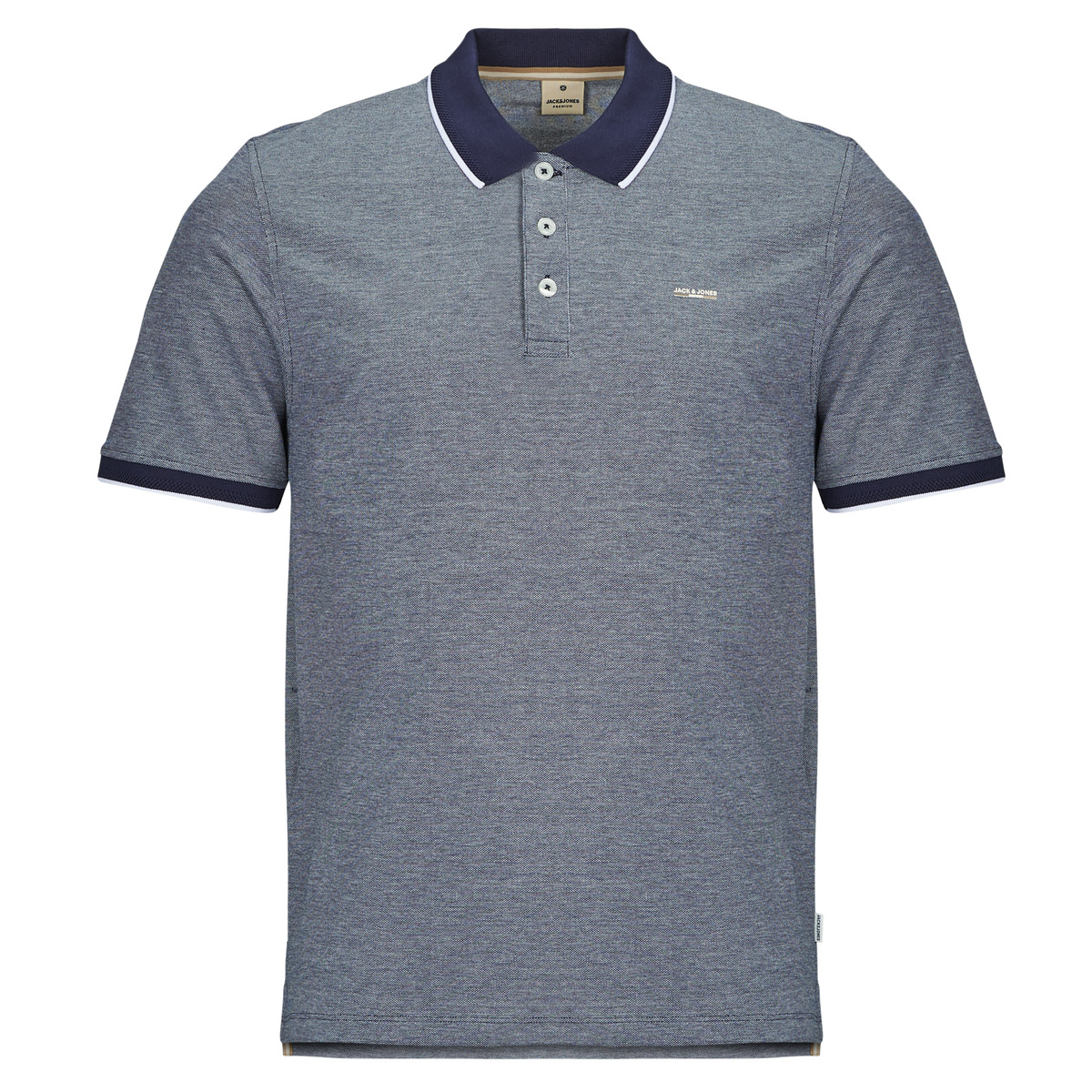 Jack & Jones - JPRBLUALVES SS POLO - Blue