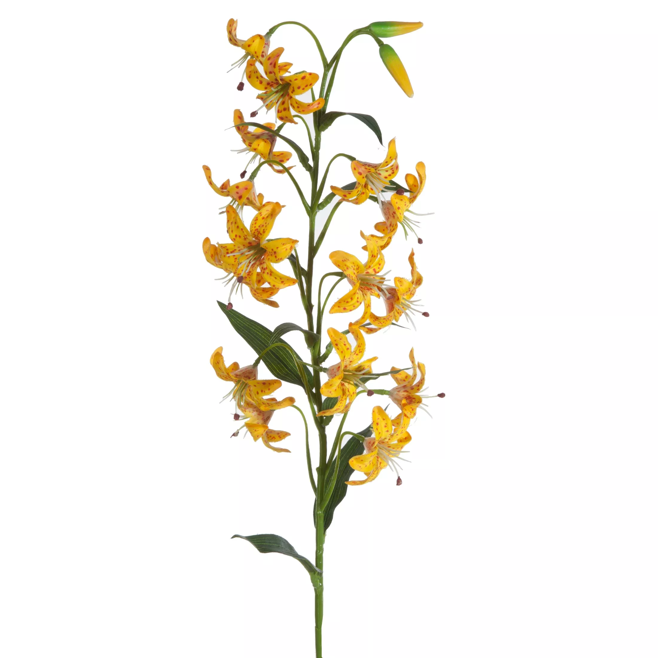 Kwiat sztuczny żółty 83 cm
