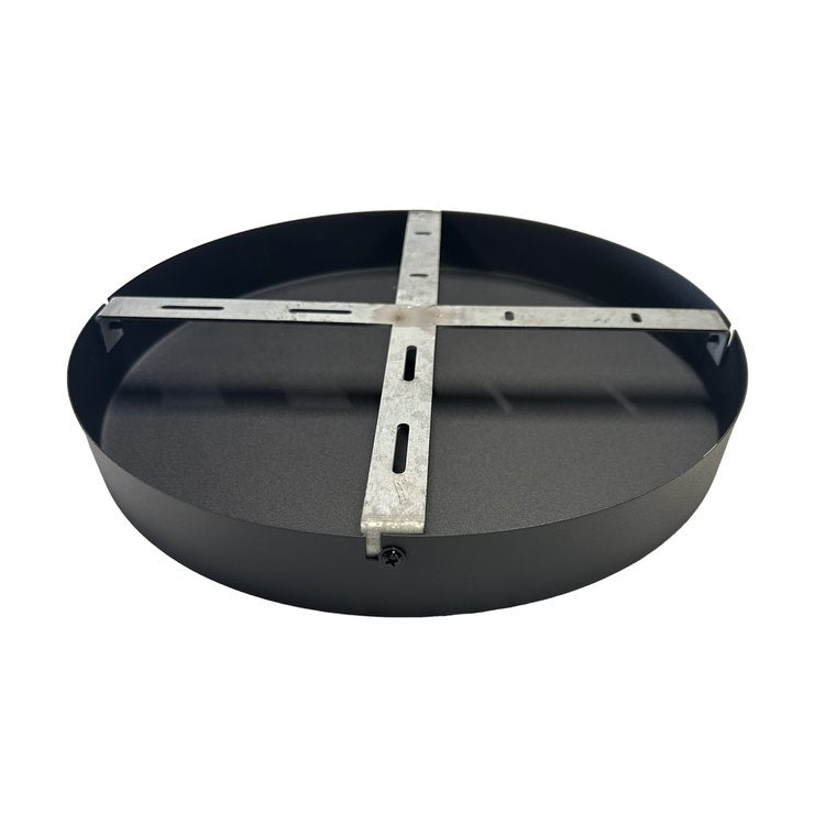Freelight Freelight Plafondplaat Mat Zwart 30cm Ø