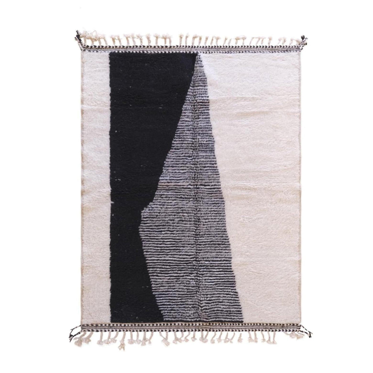 AFK Living vloerkleed Berber - handgemaakt - Wol - 140 cm x 200 cm