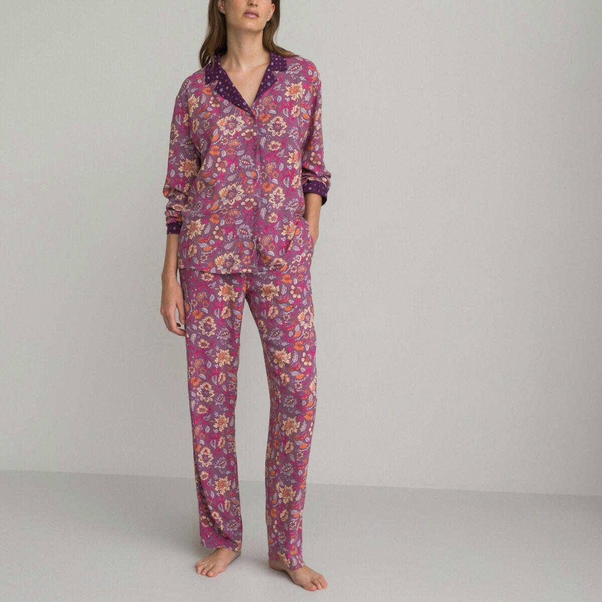 Pyjama, imprimé fleurs