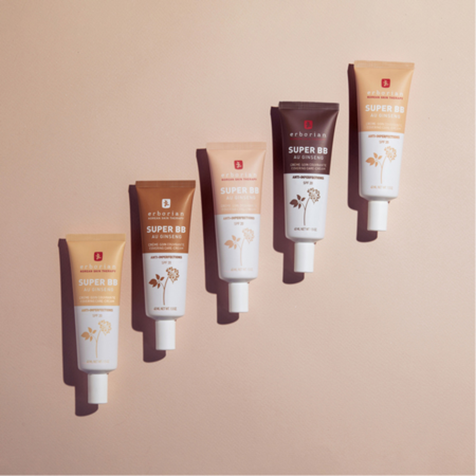 SUPER BB AU GINSENGCrème soin couvrant anti-imperfections - Format Voyage