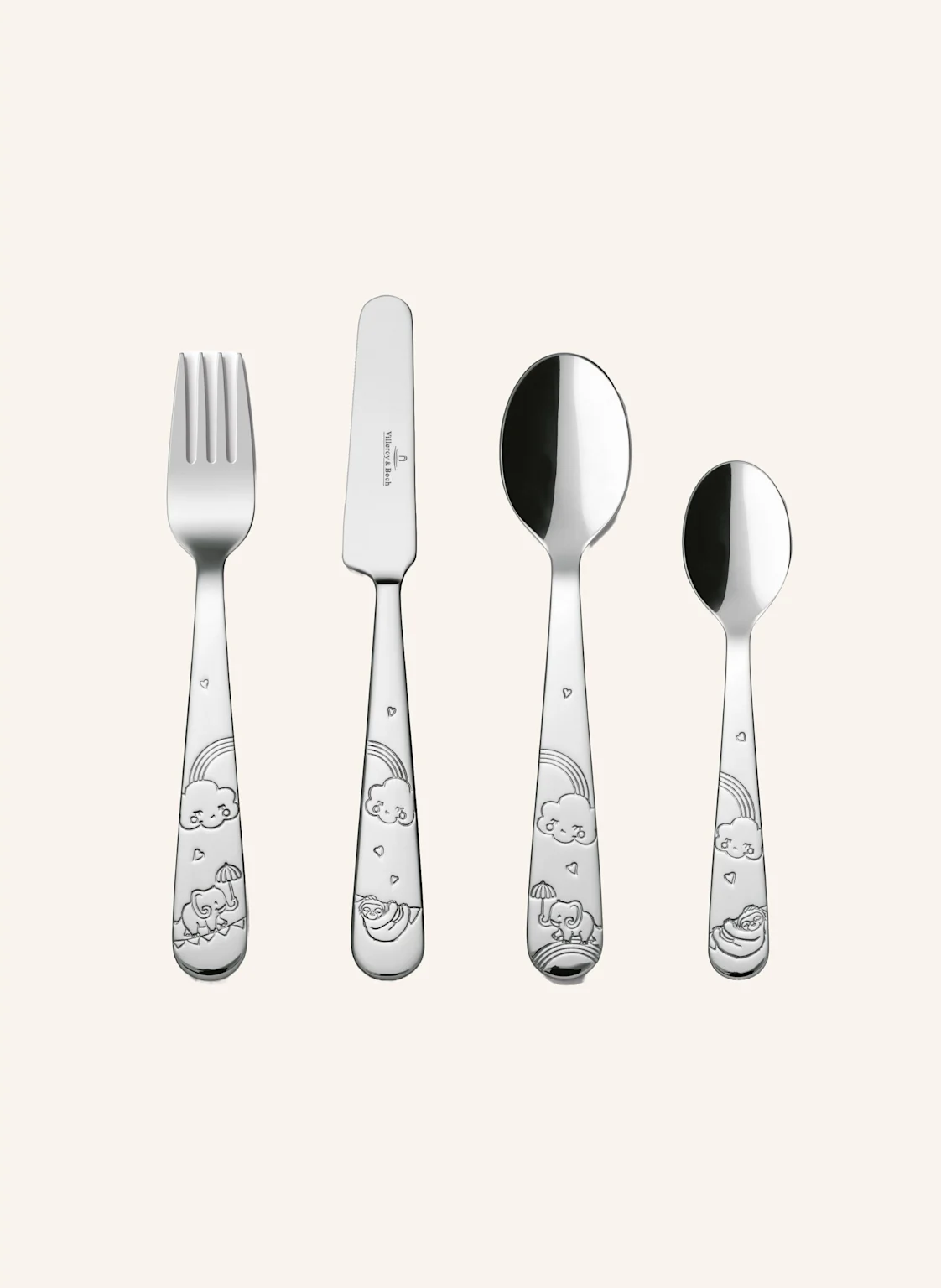Villeroy & Boch Kinderbesteck, 4-teilig WALK LIKE AN ELEPHANT