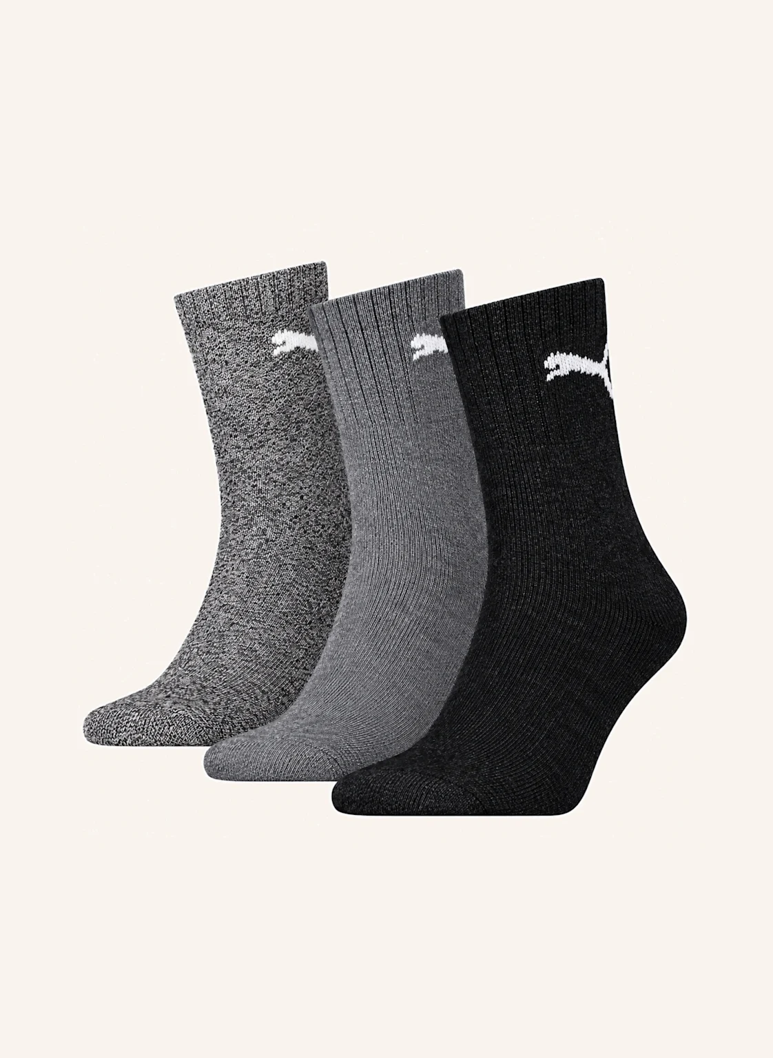 PUMA Sportsocken SHORT CRWE 3-PACK