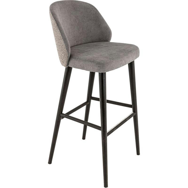 VICTOIRE - Tabouret de bar piétement bois